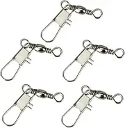 OSOLADY 50Pcs B Type Offset Fishing Hooks Sharpened Fishing Tackle for Enhanced Lure Performance for Freshwater and Saltwater Fishing