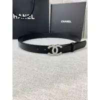 在飛比找蝦皮購物優惠-正品潮品 CHANEL 香奈兒 新款時尚 頭層牛皮 女士皮帶