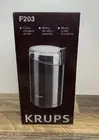 Krups Coffee And Spice Grinder F203 Brand New In Box! 120 Volt 200 Watt Motor!