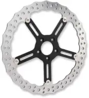 AN Floating Jagged Brake Rotor Kit 15in Rt Hub Dyna Super Glide T-Sport 01-03