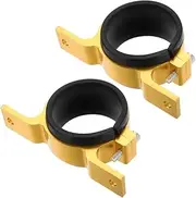 2pcs Metal Pump Mount Bracket Clamps for Fastening Oil Tubes Lines Durable Auto Replacement Clips for Motorcycles Cars Versatile Fit for DIY Professional Use