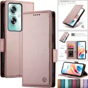 For OPPO A54 A78 A78 Reno 11F 12 RENO 10 Flip Case Magnetic Wallet Cover