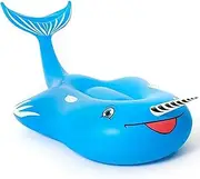 Whale Inflatable Floating Row Water Toy Bed Sofa for Adults Inflatable Pool Float for Swimming Pool/Beach 270 * 145 * 100CM LWX