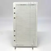 Address Telephone Refill For 6 Hole Classic Planner Binder 6.75”x3.75”
