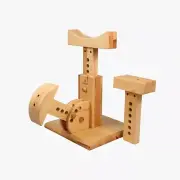 Yogikuti Yoga Stump Set (Adjustable) for Backbending Yoga, Iyengar stump set