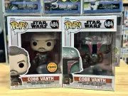Funko POP! NIP Star Wars The Mandalorian COBB VANTH #484 and Cobb Chase