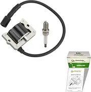 ZhongfaTec Ignition Coil For Kohler 12 584 04-S Fits models CV11 CV12.5 CV13 CV14 CV15 CV430 CV460 CH11 CH12.5 CH13 CH14 CH15 for John Deere L110 Parts Kohler 7000 Series Maintenance Kit