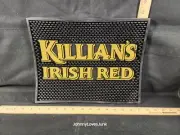 New Killian's Irish Red Beer Rubber Bar Rail Draft Pour Drip Mats #2
