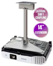 Projector Ceiling Mount for Epson Pro EX10000 PowerLite EB-L200F L200SW L200SX