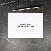 Personalised A6 Gift Message