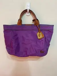 在飛比找Yahoo!奇摩拍賣優惠-「 二手包 」 DOONEY & BOURKE 手提包（紫）