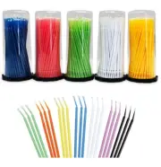 400 Microbrush Micro Brush Applicator Tips Regular, Fine, Super Fine Dental