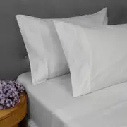 Algodon 500 Thread Count Australian Cotton Bed Sheet Set King Bed - Silver