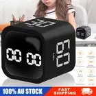 Cube Timer Kitchen Timer Gravity Flipping Digital Alarm Clock Adjustable Volume