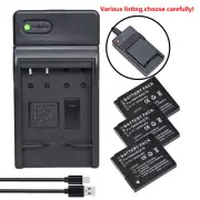 Battery or Charger for Panasonic DMW-BCK7E Lumix DMC-FS35 DMC-FS40 DMC-TS25 TS30