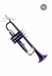 Rmze Professional Magic Purple-Gold BB Trumpet including Hardcase