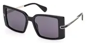 Max & Co. MO0120 01A Women’s Sunglasses Black Size 53