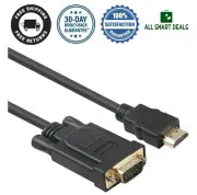 Conversor HDMI A VGA Macho A Macho Para Computadora Laptop Monitor Proyector