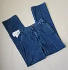 NWT Wilfred Free Cades High Waist 100% Organic Cotton Blue Jeans Size 2 ($148)