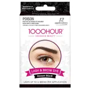 1000 Hour Eyelash & Brow Dye Kit Brown-Black