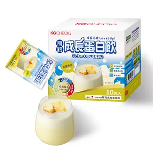 【聯華食品 KGCHECK】高鈣成長蛋白飲-水果多多(34gx10包)｜超商取貨、蝦皮店到店限購12盒