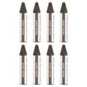 Wood Filler Stick, 8 Pcs Wax Sticks Wood Touch Up Markers, Burnt Sienna