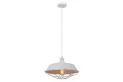 MATRIX Pendant Lamp Light Interior ES White Dome with Cage OD360mm