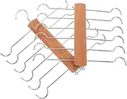 HOMOCONO Women Closet Organizer Multi-layer and Underpants Hanger Rack Space-saving Clothes Storage for Neat and Tidy Wardrobe Design for Efficient Use of Vertical Space