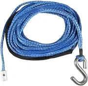 6MM X 8M Dyneema SK75 Winch Rope Snap Hook - Quad ATV Boat Marine Cable Webbing