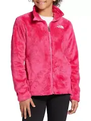 The North Face Osolita Full Zip Jacket Girls Size X-Large/14 XL Mr Pink Coat