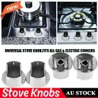 2PCS Home Kitchen Gas Stove Knobs Cooker Oven Cooktop Metal Switch Control AU