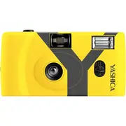 Yashica MF-1 Snapshot Reusable 35mm Film Camera Set (Yellow)