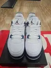 AIR JORDAN 4 RETRO " MIDNIGHT NAVY " SZ 7Y NEW IN HAND