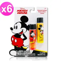 在飛比找PChome24h購物優惠-Disney Mickey護唇膏(2入*4g)X6