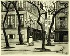 La Place Furstenberg : Maxime Juan : 1900s : Archival Canvas Art