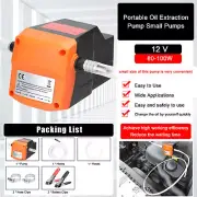 Portable Oil Change Pump Extractor Oil Diesel Fluid Transfer Pump 80W 12V Q0Q9