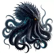 Dark Kraken Ancient Titan 3" DnD Myth Legend Mythology Gaming Hobby Decal