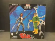 Marvel Legends Spider-man Silk & Doc Ock Hasbro Amazon Exclusive 2 Pack New!