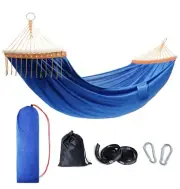 Portable Lightweight Hammock Camping Beach Backpacking Double with Tree Straps