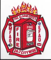 Chicago Fire Department, Illinois Fire Alarm Office MFAO EFAO Patch V1