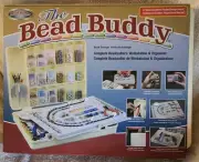 NEW Bead Buddy Work Station 27 Bead Jars Bead Design Board Create Travel Storage