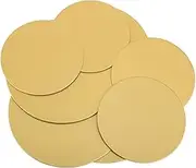 Alipis 6 8 Inches Round Cake Bases Cake Boards 8 Pack Non-Stick for Baking for Birthday Wedding