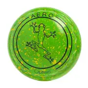 Aero Optima Lawn Bowls 0 Heavy Z-Scoop Lime - 234358