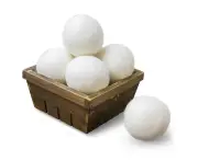 6Pcs 6Cm Wool Tumble Dryer Anti-Static Balls Reusable Laundry Accessories