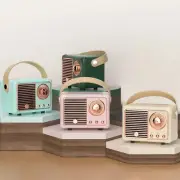 Portable Retro Bluetooth Speaker Mini Wireless Stereo Speaker USB/ TF/ FM Radio