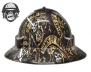 Custom Hydrographic Safety Hard Hat SONS OF ANARCHY PRO CHOICE WIDE BRIM