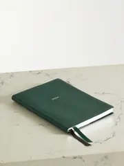 [Smythson] Smythson - Soho 2024 Textured-leather Diary - Green - One size One size Green