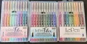 Le Pen Marvy Uchida Micro-fine 0.3mm Pens, 10pc 3 Sets Dark,Neon, Easter Colors