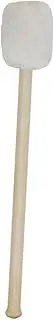 BAZEITFLOW 1Set Drum Mallets with Wood Handle Percussion Sticks for Bass Drum for Beginners and Intermediate Players for Marching Band and Concerts