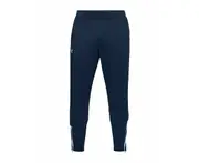 UNDER ARMOUR Mens Navy Stretch, Tapered, Logo Graphic Moisture Wicking Pants XXLT